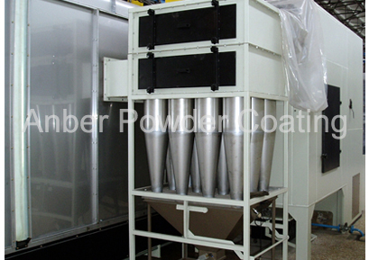 Multi-cyclone for powder recovery